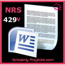 NRS 429V Topic 1 Assignment - VARK Analysis Paper | v2