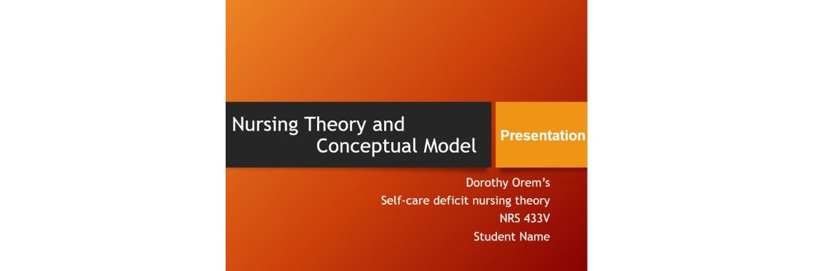 NRS 430V Topic 3 Assignment | Nursing Theory Presentation